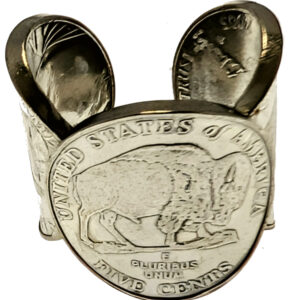 Knuckle Buster Nickle Rings - 1 Dozen